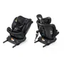 Babyauto Siège Auto Rodia Pivotant et Inclinable Groupe 0/1/2/3 i-Size Plus 40-150 cm - Noir - Isofix, Harnais 5 Points, Réducteur
