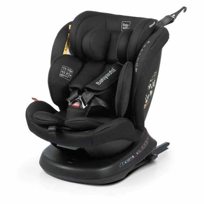 Babyauto RODIA Siège auto pivotant 40-150 cm Noir Babyauto RODIA Siège auto pivotant 40-150 cm Noir