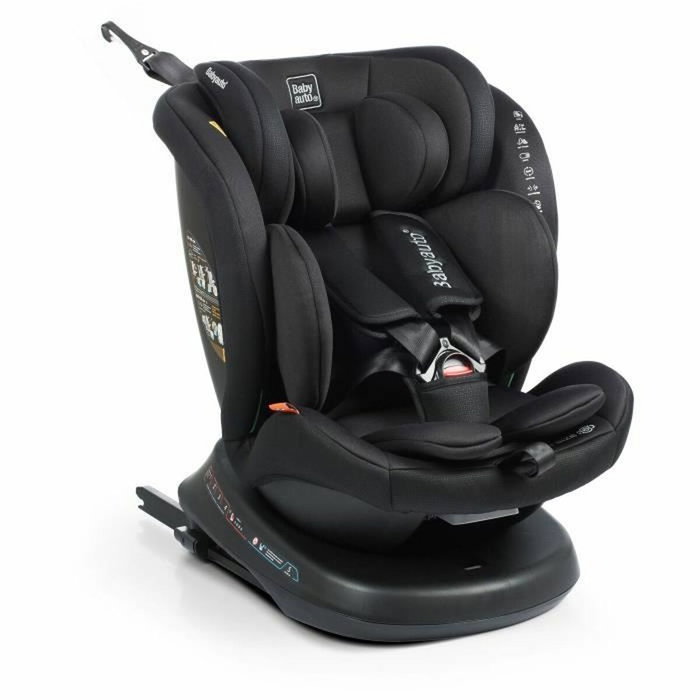 Babyauto RODIA Siège auto pivotant 40-150 cm Noir Babyauto RODIA Siège auto pivotant 40-150 cm Noir