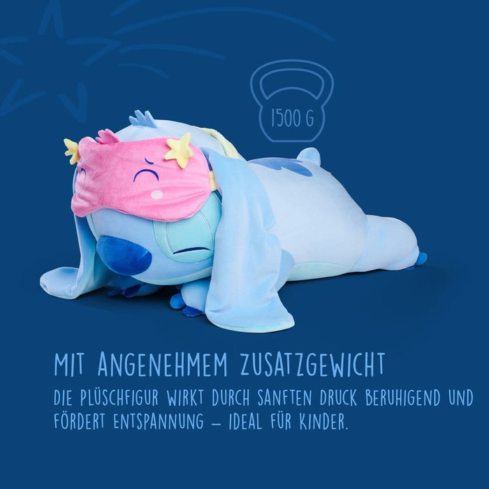 Simba Disney Snuglets Wellbeing Stitch Peluche Lourde 40 cm