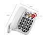 SPC 3295B Téléphone fixe Blanc