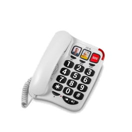 SPC 3295B Téléphone fixe Blanc