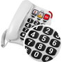 SPC 3295B Téléphone fixe Blanc
