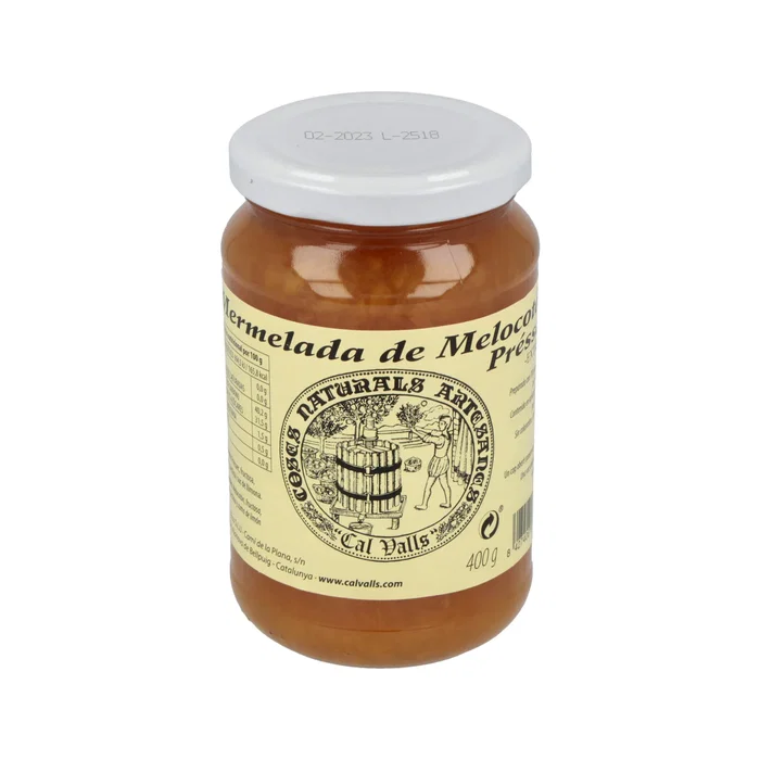 CAL VALLS Confiture de pêches naturelle 400g CAL VALLS Confiture de pêches naturelle 400g