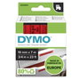 Dymo Ruban d'étiquetage D1 Noir sur Rouge 19 mm x 7 m