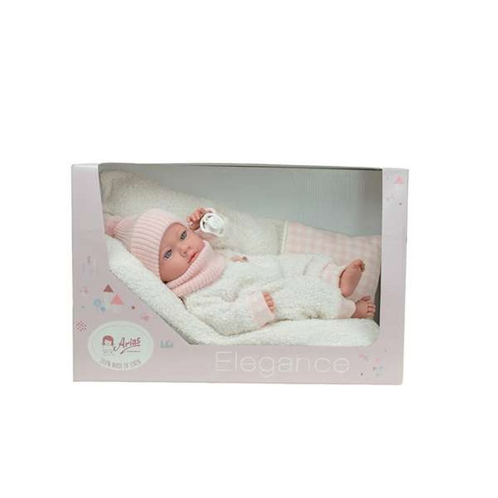 Arias Poupée Elegance Aria 38 cm Beige avec Coussin Arias Poupée Elegance Aria 38 cm Beige avec Coussin