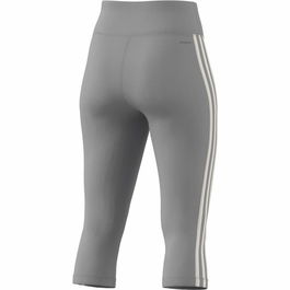 Leggings de Sport pour Femmes Adidas Train Essentials 3S 3/4 Gris