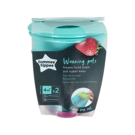 Tommee Tippee Potitos Pop Up - Couvercle Antidéversement - Dès 4 mois - 120 ml (Lot de 2)