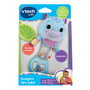 V-Tech Sonajero Hipo Bébé Azul 80-577322 - Sonajero Hippopotame Léger pour Bébé +3 Mois avec Textures Variées pour Stimulation