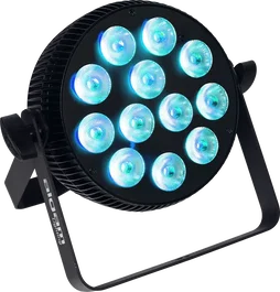 ALGAMLIGHT Projecteur LED 12x10W 4-en-1 RGBW Slim