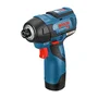 Bosch Professional GDR 12V-110 Visseuse à chocs sans fil 12 V, 2 batteries Li-ion 3.0 Ah, coffret L-BOXX inclus