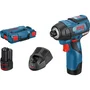 Bosch Professional GDR 12V-110 Visseuse à chocs sans fil 12 V, 2 batteries Li-ion 3.0 Ah, coffret L-BOXX inclus