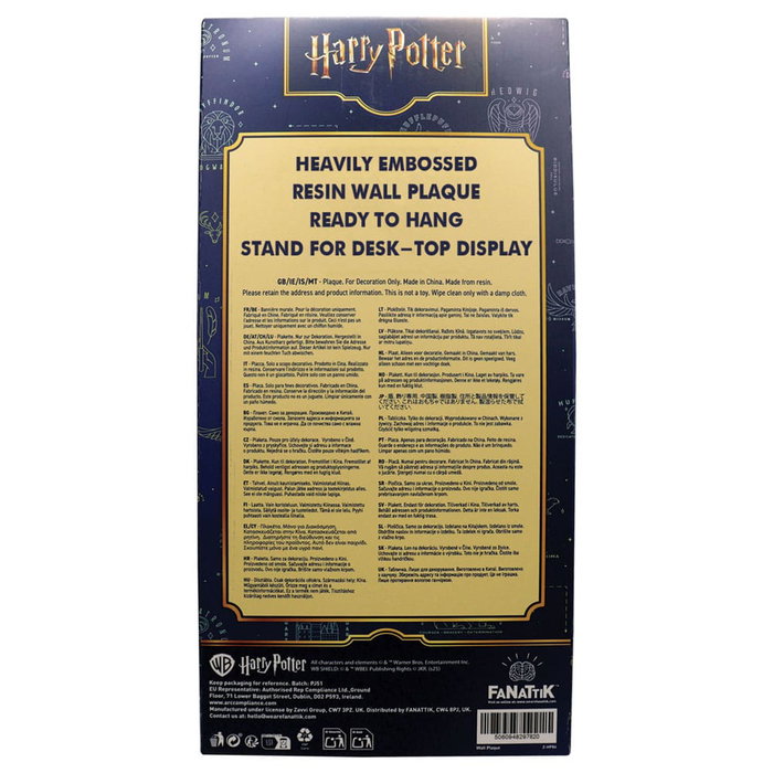 FaNaTtik Harry Potter panneau résine Mermaid Stained Glass Window