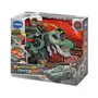 VTech Switch & Go Dinos Lanceur Tyram, Super T-Rex Lance Flammes - Jouet dinosaure transformable en véhicule avec projectiles - Version française