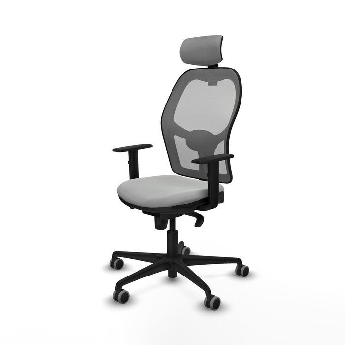 Piqueras y Crespo Chaise de Bureau 1D036G2 Gris clair