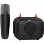 CGV Kit karaoké DIABLO - Enceinte Bluetooth et micro sans fil avec effets voix