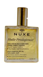 Nuxe Huile Prodigieuse Multi-Purpose Echantillon 2 ml - Huile pour le corps et les cheveux - Soin de la peau