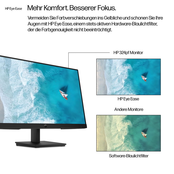 HP 324pf Series 3 Pro Moniteur FHD 23,8 pouces Noir HP 324pf Series 3 Pro Moniteur FHD 23,8 pouces Noir