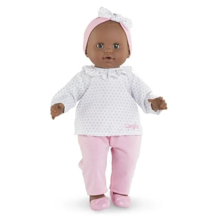 Corolle Grand Poupon Lucie 36 cm - Poupée Bébé avec Corps Souple et Oui Dormeurs - Odeur Vanille - Dès 2 Ans