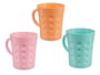 Leknes Lot de tasses en plastique 300 ml (8x10x11,5 cm) couleurs pastel assorties (Set de 60)