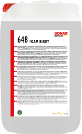 Sonax SX06487050 Nettoyant Sans Phosphates Moussant Actif Pour Éliminer Les Insectes Parfum Baies