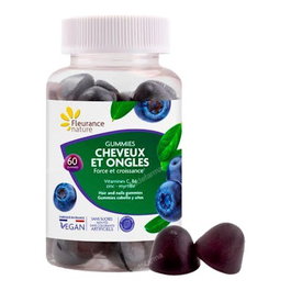 Fleurance Nature Gummies Cheveux et Ongles - 60 Gummies