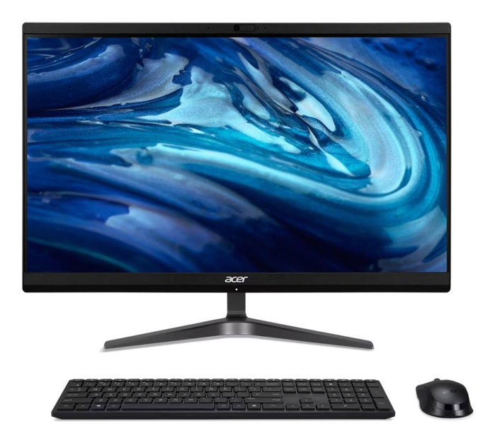 Acer Veriton VZ2514G PC tout-en-un 23,8 pouces Full HD, Intel Core i5, 8 GB, 512 GB SSD, Noir