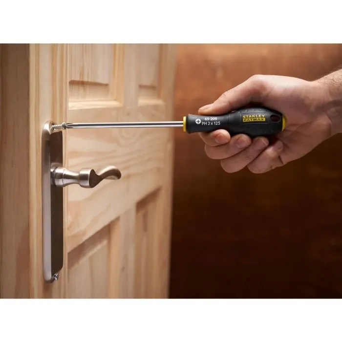 Stanley FMHT65426-0 - Jeu de 12 tournevis électrique et mécanicien avec pointe Phillips et Pozidriv - Fabrication française