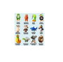Bizak Squeeze Brainrot Figurine d'action 10 cm, Lot de 12 unités