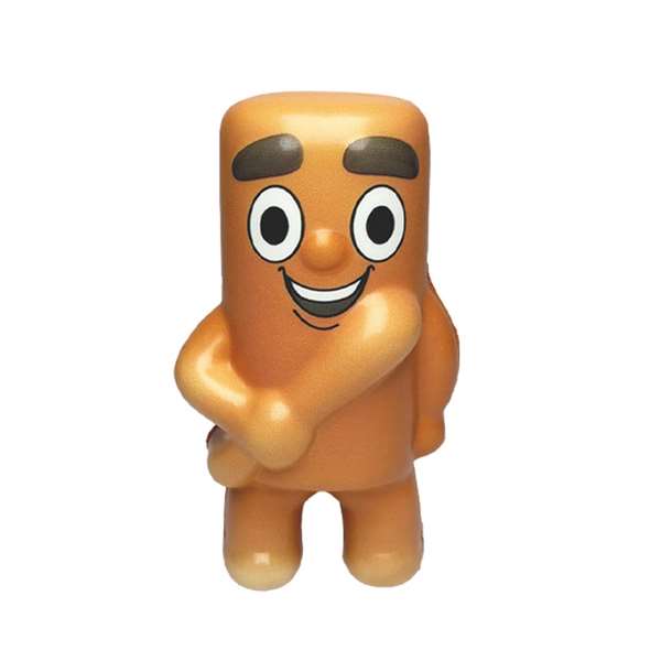 Bizak Squeeze Brainrot Figurine d'action 10 cm, Lot de 12 unités