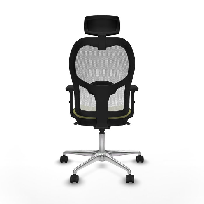 Piqueras y Crespo 2D086N2 Chaise de Bureau avec Appui-tête Vert