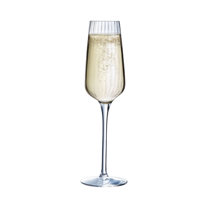 Coupe de champagne Chef & Sommelier Symetrie Transparent verre 210 ml Champagne 6 Unités