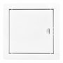 Edm Couvercle de trappe carré encastrable blanc 24,5 x 24,5 cm