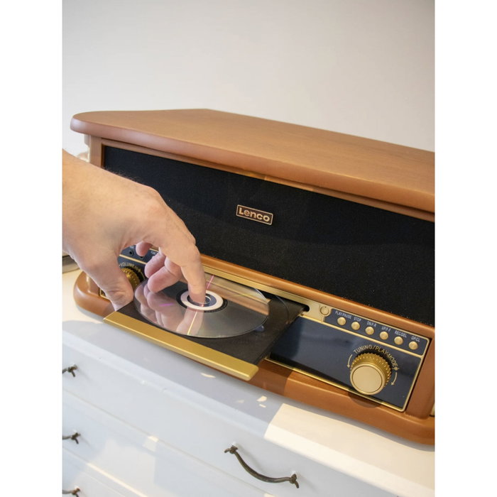 Lenco TCD-2571WD Lecteur Vinyle Multifonction en Bois avec Bluetooth et Radio DAB+ Lenco TCD-2571WD Lecteur Vinyle Multifonction en Bois avec Bluetooth et Radio DAB+