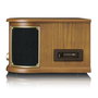 Lenco TCD-2571WD Lecteur Vinyle Multifonction en Bois avec Bluetooth et Radio DAB+