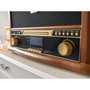 Lenco TCD-2571WD Lecteur Vinyle Multifonction en Bois avec Bluetooth et Radio DAB+
