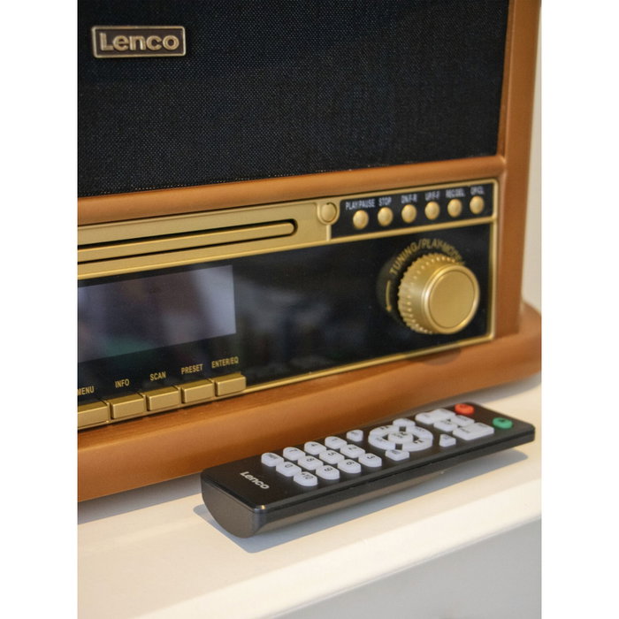 Lenco TCD-2571WD Lecteur Vinyle Multifonction en Bois avec Bluetooth et Radio DAB+ Lenco TCD-2571WD Lecteur Vinyle Multifonction en Bois avec Bluetooth et Radio DAB+