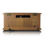 Lenco TCD-2571WD Lecteur Vinyle Multifonction en Bois avec Bluetooth et Radio DAB+