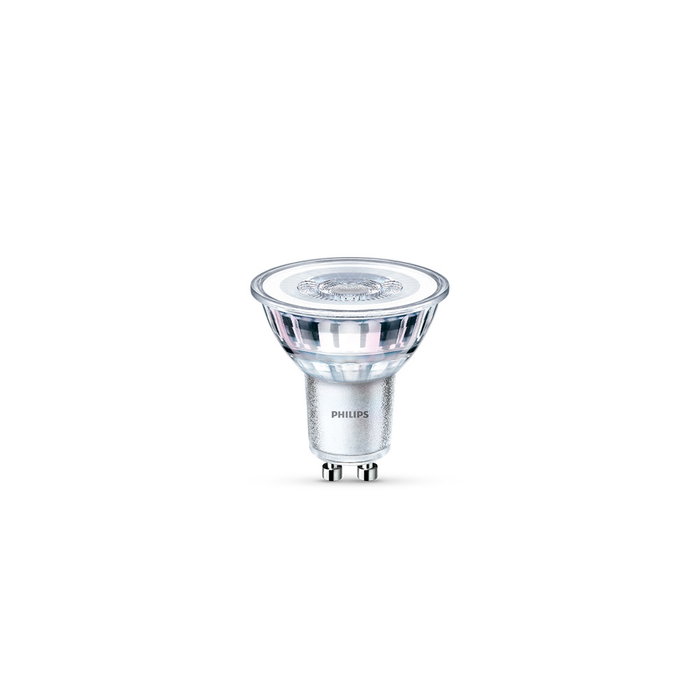Philips Pack de 2 Ampoules LED GU10 4,6 W 390 lm 4000 K Philips Pack de 2 Ampoules LED GU10 4,6 W 390 lm 4000 K