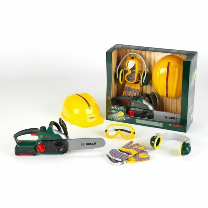 Klein Set bûcheron Bosch avec tronçonneuse électronique, 5 pièces