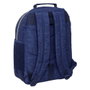 Safta Mochila Doble avec renforts d'angle adaptable sur chariot 32x42x15cm