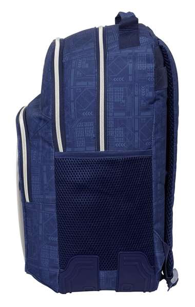 Safta Mochila Doble avec renforts d'angle adaptable sur chariot 32x42x15cm Safta Mochila Doble avec renforts d'angle adaptable sur chariot 32x42x15cm