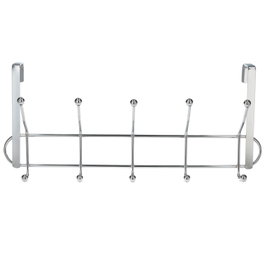 ORYX Porte-manteau Métallique pour Porte - Finition Inox