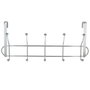 ORYX Porte-manteau Métallique pour Porte - Finition Inox