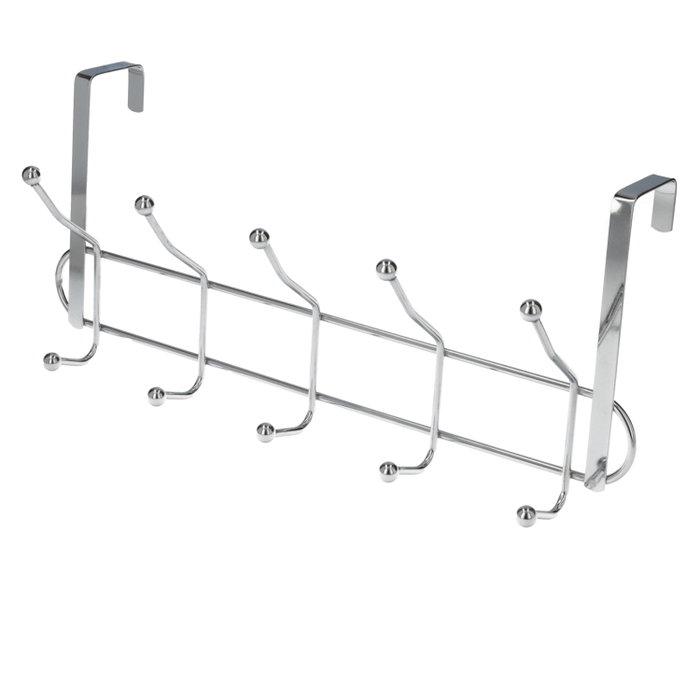 ORYX Porte-manteau Métallique pour Porte - Finition Inox