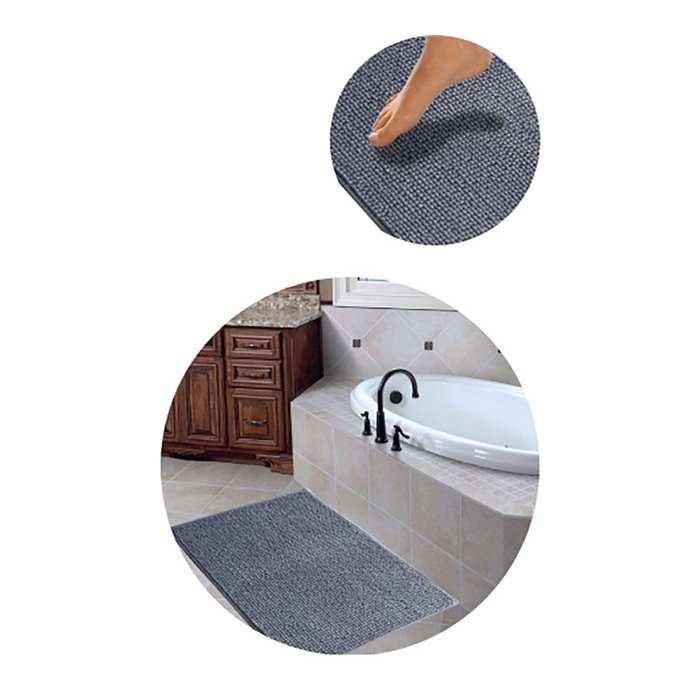 Tapis de bain Hidalgo Shaggy 40 x 60 cm