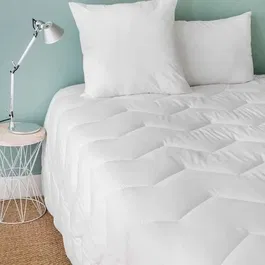 Toison D'Or Couette Bamboo 300 g/m² en viscose de bambou tempérée - Blanc - 220 x 240 cm - Naturellement antibactérienne et anallergique
