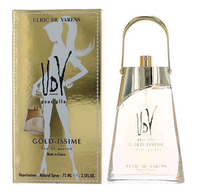 Ulric De Varens Gold Issime Eau de Parfum Vaporisateur 75 ml