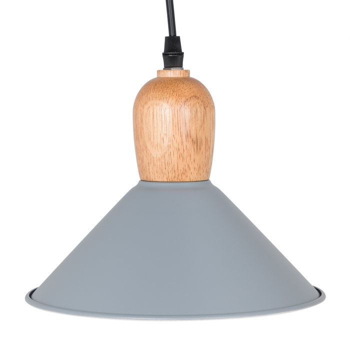 Lampe à Suspension Laura Gris Lampe à Suspension Laura Gris