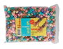 Innspiro Sac de 1000 perles en plastique éco multicolores pastel 9mm